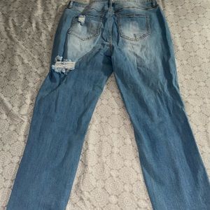 Fashion Nova Distressed BF jeans